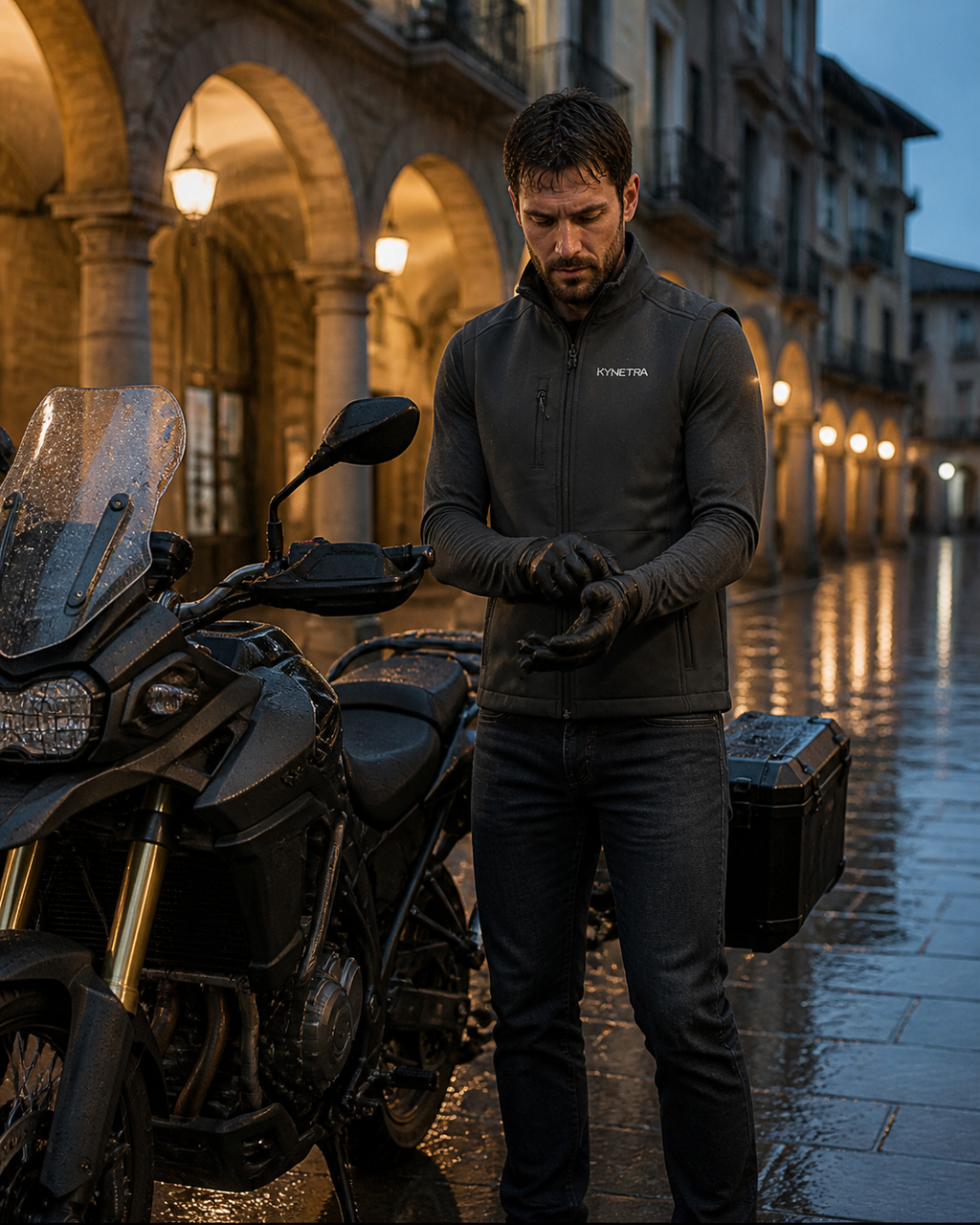 Gilet Softshell KYNETRA Protezione e comfort SALADIN EXPERIENCE