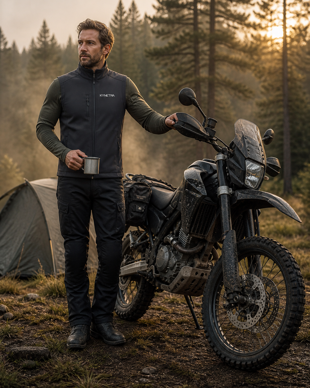 Gilet Softshell KYNETRA Protezione e comfort SALADIN EXPERIENCE